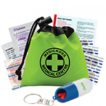 Promotional 1st Aid Kits, Masks and Pill Dispensers
