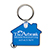 Soft Vinyl House-Shaped Key Tag - Travel Accessories & Luggage