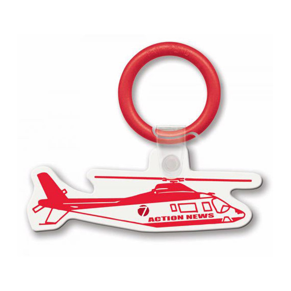 Helicopter Key Tag - Travel Accessories & Luggage