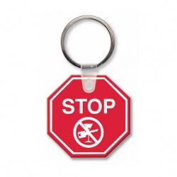 Stop Sign Key Tag