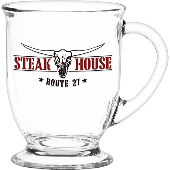 Classic Glass Mug - Mugs Drinkware