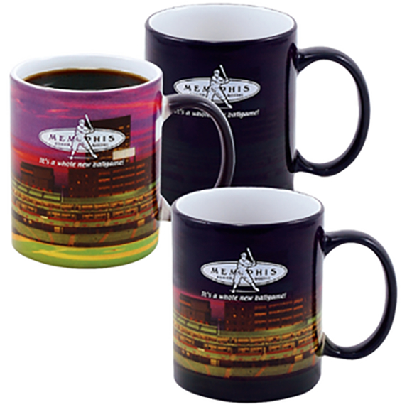 Thermochromatic 11 oz. Cafe Mug - Mugs Drinkware