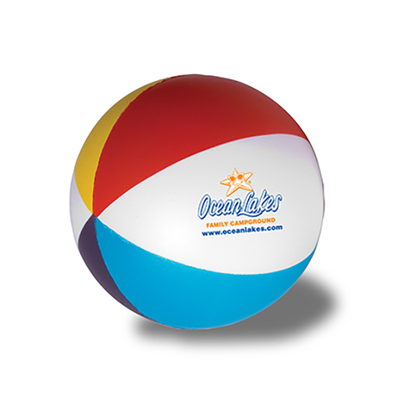 Beach Ball Stress Reliever - Puzzles, Toys & Games
