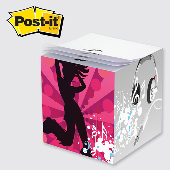 2 3/4" Post-it Cube by 3M - Awards Motivation Gifts