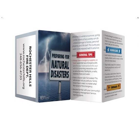 Natural Disasters Key Point Guide - Emergency Preparedness