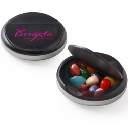Corporate Colors Jelly Beans in a Snap Top Candy Case