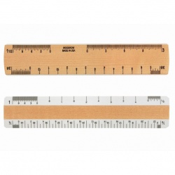 6 Architectural Double Bevel Ruler