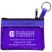 Zippered Translucent Pouch with Key Ring - Travel Accessories & Luggage