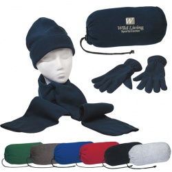 Scarf, Gloves and Hat Set