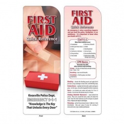 First Aid Quick Reference Bookmark