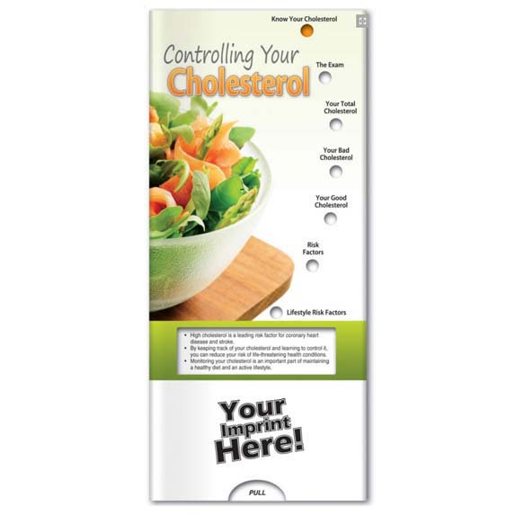 Controlling Your Cholesterol Pocket Slider - Health Care & Safety Fitness Products