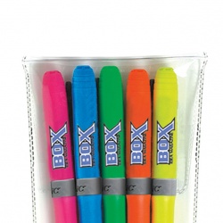 BIC 5 Pack Gripped Highlighters