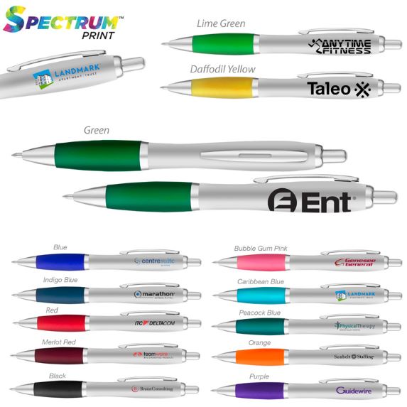 Silver Curve Gel Pen - Pens Pencils Markers