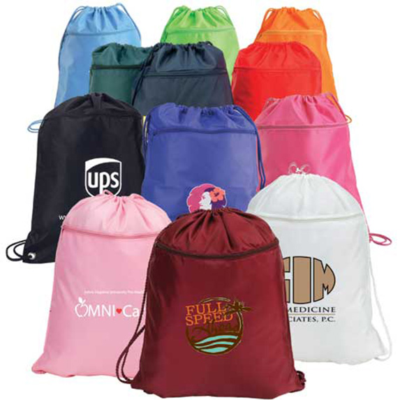 420D Nylon Drawstring Shoulder Bag - Bags