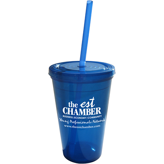 16 oz. Double Wall Tumbler - Mugs Drinkware