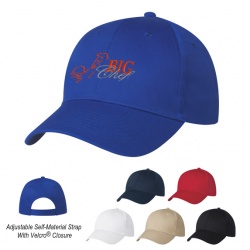 Pre-Curved One-Size-Fits-All Baseball Cap
