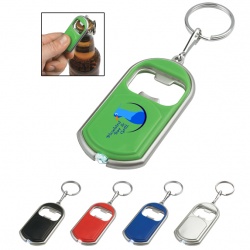 Flashlight Bottle Opener Key Chain Combo