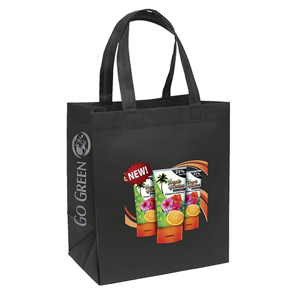 Full Color Gusseted Eco Economy Tote - Bags