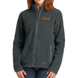 Women's Boundary Fleece Jacket by Charles River