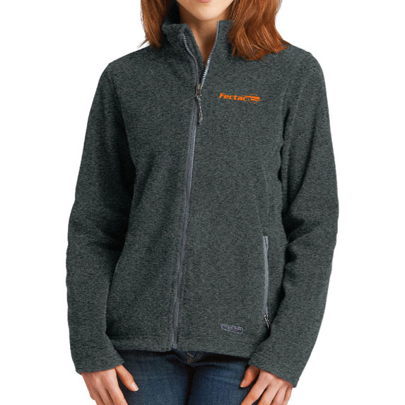 Women's Boundary Fleece Jacket by Charles River - Apparel