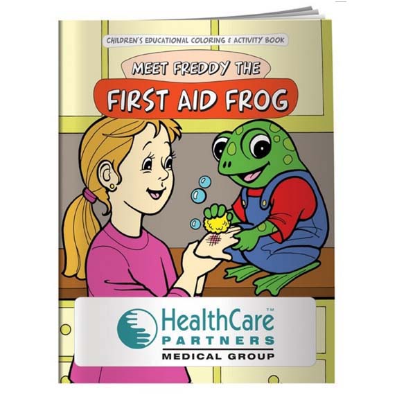 First Aid Fun Activity Booklet - Health Care & Safety Fitness Products