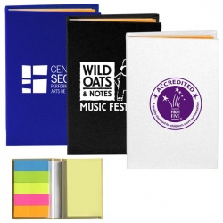 Sticky Note and Flag Notebook