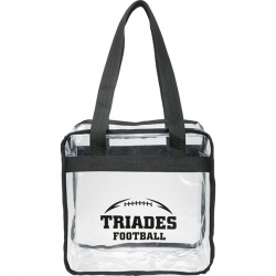 Stadium Clear Zippered Tote