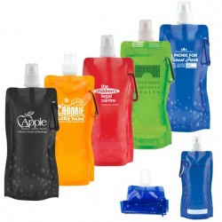 Collapsible Water Bottle and Carabiner 