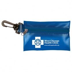 Translucent Zippered First Aid Kit