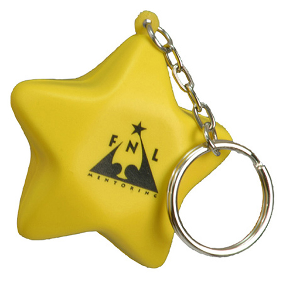 Star Stress Toy Keychain - Travel Accessories & Luggage