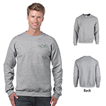 Gildan Heavy Blend Classic Fit Adult Crewneck Sweatshirt in Heather