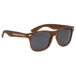 Malibu Sunglasses in Wood Tone