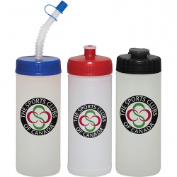 White Made in the USA Sport Bottle - 16 oz.