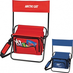 Collapsible Cooler/Chair with Back
