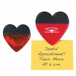Heart-Shaped Magnetic Clip