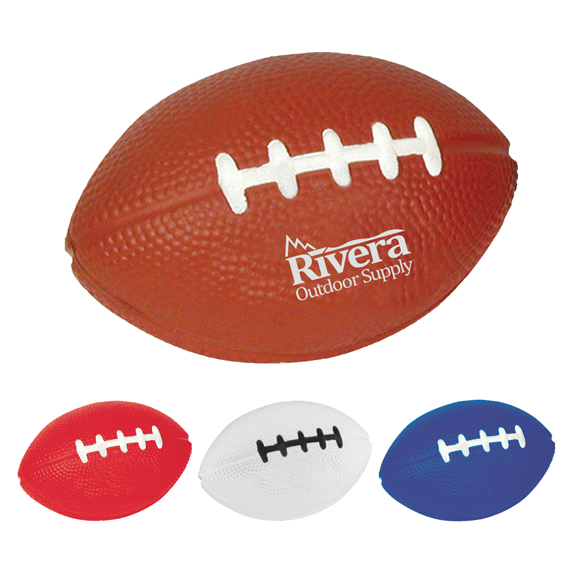 Football-Shaped Stress Reliever - Puzzles, Toys & Games