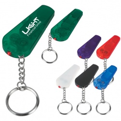 Safety Whistle Key Light Chain