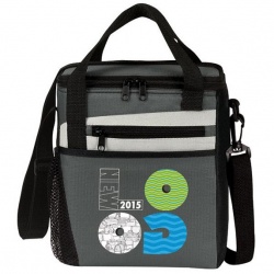 12-Can Polyester/Ripstop Cooler Bag
