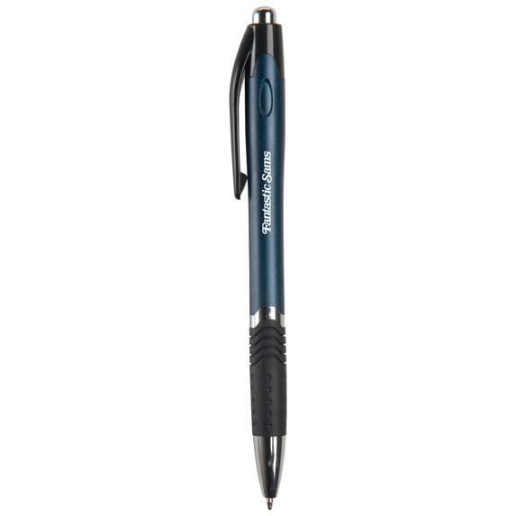 Sienna Ballpoint Pen with Rubber Grip - Pens Pencils Markers
