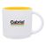 14 Oz. White Linolo Mug - Mugs Drinkware