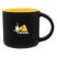 14 Oz. Black Linolo Mug - Mugs Drinkware