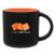 14 Oz. Black Linolo Mug - Mugs Drinkware