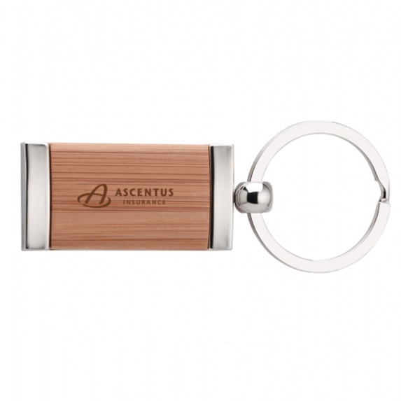 Bamboo Key Ring - Travel Accessories & Luggage