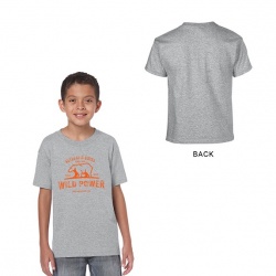 Gildan Heavy Cotton Classic Fit Youth T-Shirt, 5.3 oz. -Sport Gray