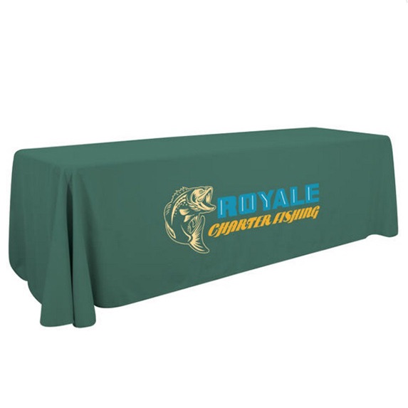 8ft Full Color Table Throw - Trade-Show-Essentials