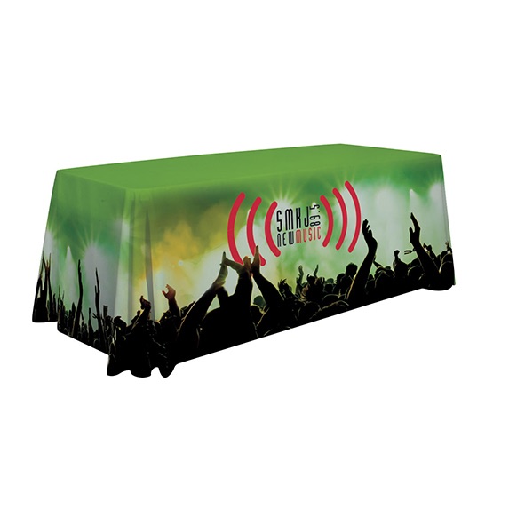 6ft Premium Dye Sublimated Table Throw - Trade-Show-Essentials