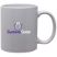 11oz. Glossy C Handle Colored Mug - Mugs Drinkware