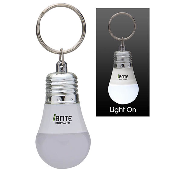 Bulb Shape Light Up Keytag - Travel Accessories & Luggage