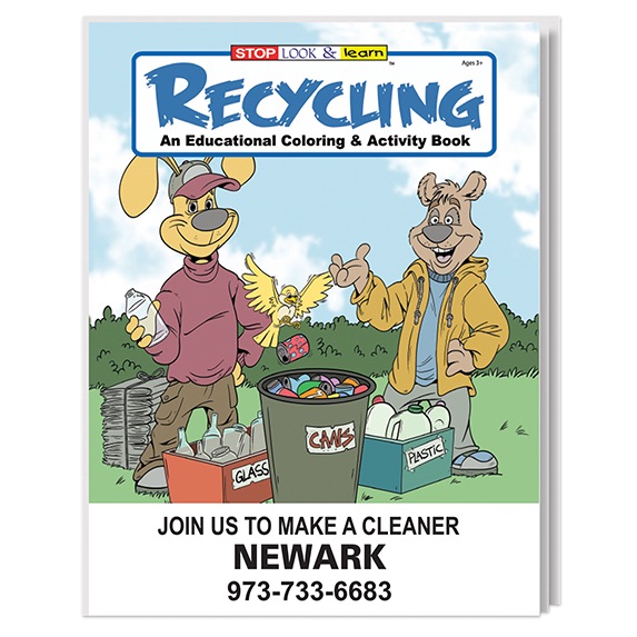 Recycling Coloring Book - Puzzles, Toys & Games