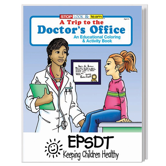 A Trip to The Doctor's Office Coloring Book - Puzzles, Toys & Games